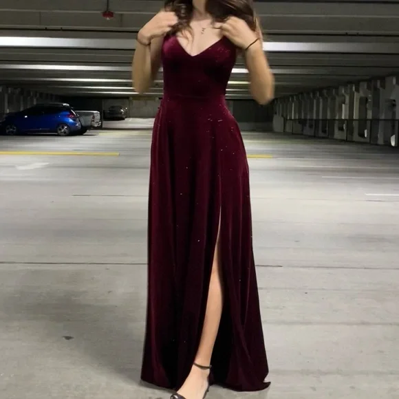 chinese dress ladies Eva | Red Bardot Bow Detail Maxi Dress with Thigh Split